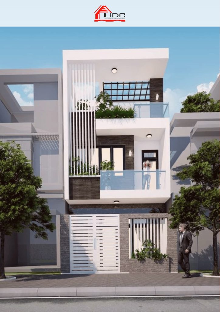 Bản thiết kế một ngôi nhà đẹp.