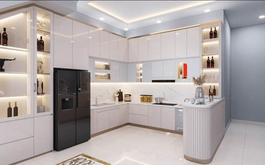 Mẫu bếp hiện đại
