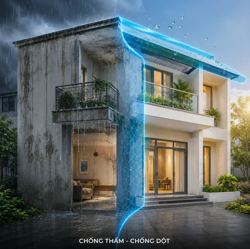 chống thấm, chống dột