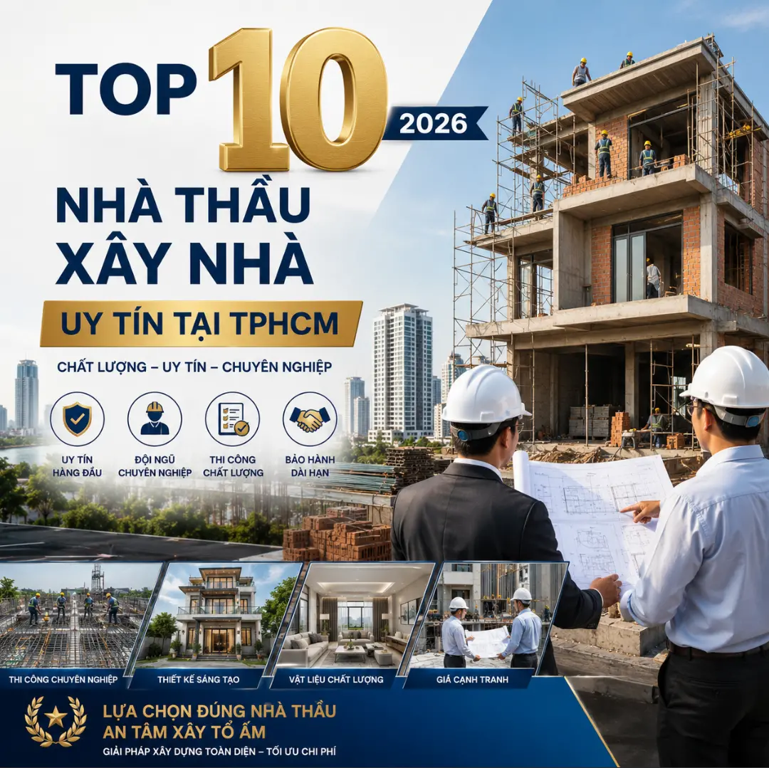 top nhà thầu xây nhà uy tín tphcm